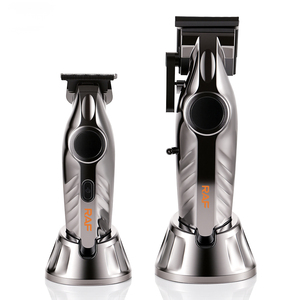 Cortadora de Pelo Recargable RAF, Recortadora de Barba, Máquina de Barbería Inalámbrica con Cable USB Tipo C, Pantalla LCD y Múltiples Peines Guía - Product Image 1