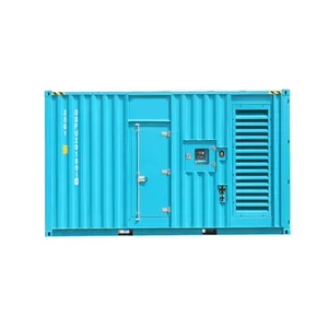 40GP container soundproof 1875kva large power silent diesel generator 1875kva soundproof three phase diesel generator