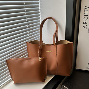 Nouveau Style 2025 <span class=keywords><strong>Sac</strong></span> Fourre-Tout Décontracté en PU pour Femmes de Bureau, Grande Capacité, <span class=keywords><strong>Sac</strong></span> à <span class=keywords><strong>Main</strong></span> et Bandoulière pour <span class=keywords><strong>Ordinateur</strong></span> - Product Image 1