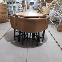 Fournitures d'hôtel Mesas y Sillas Para restaurant cantine meubles café boutique Tables et chaises ensemble pour Restaurants
