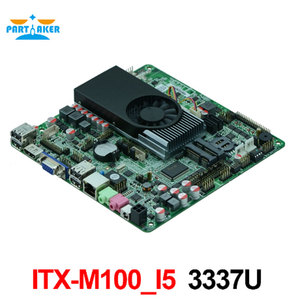 Partaker ITX-M100_I5 Core I5 3337U VGA HD-Display 3. Generation I5 Mini ITX Formfaktor <span class=keywords><strong>DDR3</strong></span> Win XP OS Motherboard - Product Image 3