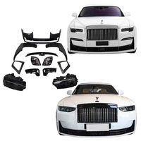 Kit carrosserie pour Rolls-Royce Ghost, mise à niveau Ghost, nouveau style de modèle, pare-chocs, jupes latérales, aileron, capot, phares
