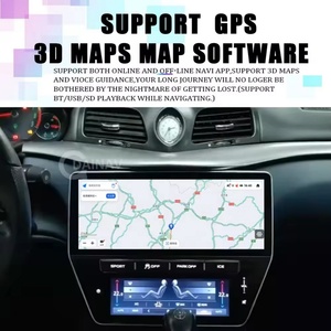 Autoradio Android 12,3 pouces pour Maserati GT/GC Gran Turismo 2007-2015, lecteur multimédia stéréo de voiture, unité principale, navigation GPS 7862 - Product Image 4