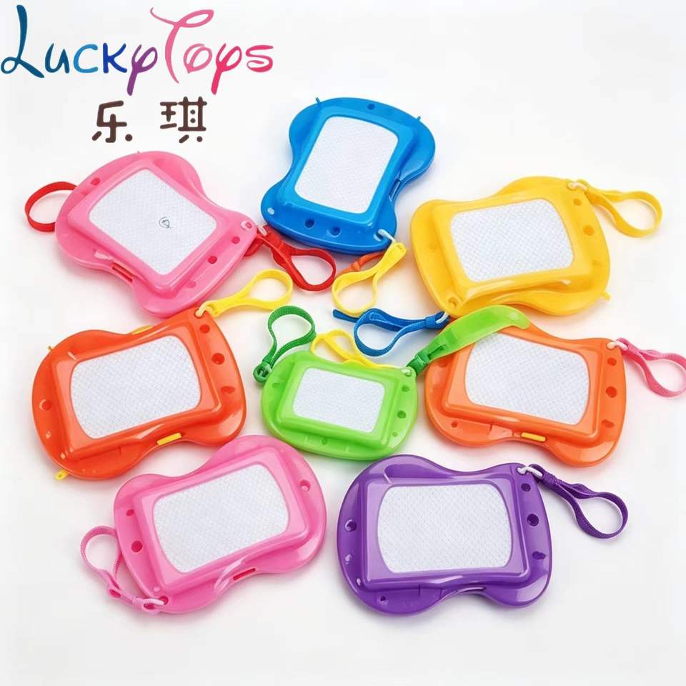 Mini Plastic Keychain Toy Doodle Drawing Board Erasable Pad with Pen ...