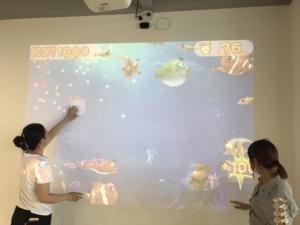 Offre Spéciale <span class=keywords><strong>en</strong></span> <span class=keywords><strong>ligne</strong></span> Enfants Multi Points 5*7m Interactive Wall Real Virtual 3D Indoor Immersive Game Interactive Projection Floor Games - Product Image 4