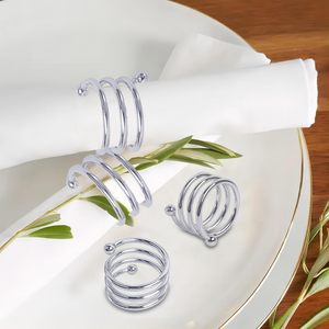 2025 Nieuwste Ontwerp Exclusieve Kwaliteit Koper Servet Ring Rose Goud Kleur Papier Ring Voor Restaurant Decoratie Feest - Product Image 3