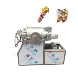 Cannon Type Rice Grain Wheat Puffing Cereal Puffed Snack Corn Making Maize Popping Machine