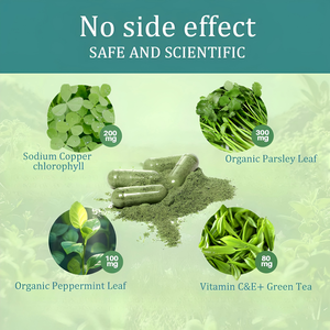 Ondersteuning Chlorofyl Supplement Natuurlijke Chlorofyl Pillen Chlorofyl Capsules - Product Image 3
