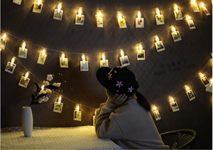 Led-Fotoclip Lichtslingers Transparante Kabel Met 20 Led-Kerstverlichting In Heldere Clips Kerst Led Licht (<span class=keywords><strong>5</strong></span> Beoordelingen) - Product Image 3