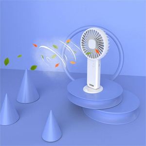 Ventilador de Mesa Recargable USB X527, Enfriador de Aire de Escritorio, Ventilador de Mano Eléctrico Pequeño, Portátil, Mini Ventilador - Product Image 3