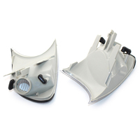 Pour BMW Série 3 E46 2D 1998-2001 Paire de feux de signalisation d'angle blanc/jaune 63126904299 63126904230