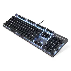 Cubierta de teclado que brilla en la oscuridad teclados de ordenador de colores, Teclado gamer