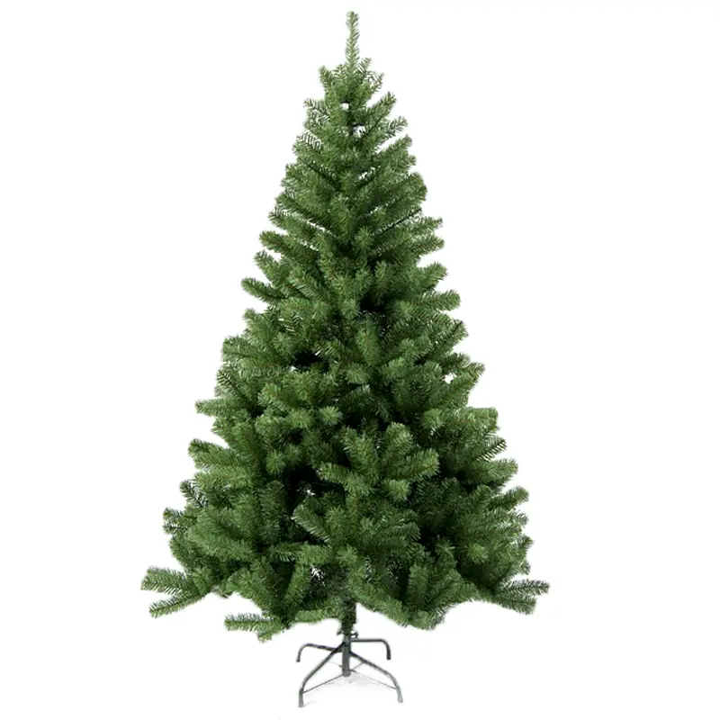 Direto Da fábrica por atacado Dobrável Articulada rbol denso arbol de navidad natal pvc artificial verde moderna Árvore de Natal de 1.2m