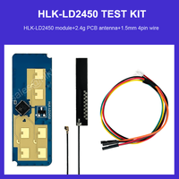 Module de capteur radar de suivi de cible de mouvement intelligent pour maison intelligente Hi-Link Factory, nouveau, petite taille, 5V 120mA HLK-LD2450 24G