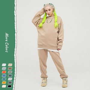 Ensemble de survêtement en coton à Logo personnalisé pour homme et femme, survêtement unisexe - Product Image 5