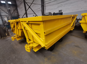 Carro da Miniera a Scarico Laterale da 2,5m³ a Basso Prezzo, Vagone da Trasporto per Miniere Sotterranee, Attrezzatura per Miniere di Carbone - Product Image 6