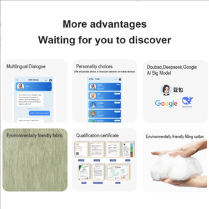 Juguetes de Peluche Inteligentes Multilingües y Personalizables, Juguetes de Peluche con IA para Consolar - Product Image 6