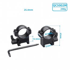 Lightweight Steel Quick Release Lens Bracket, Dual-Size Low Profile Optical <strong>Holder</strong> for Outdoor Field Observation Sports - Product Image 6