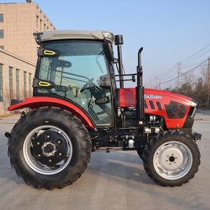 80hp 4x4 AC Cabina <span class=keywords><strong>Traktor</strong></span> Motor diésel Tractor agrícola Sistema hidráulico Trator - Product Image 3