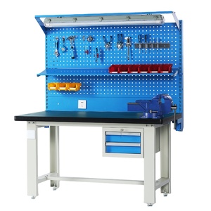 Heavy duty industrial furniture mechanical workshop table work bench