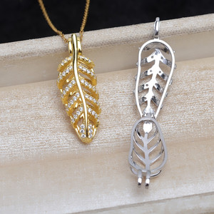 Colgante de Plata S925 con Forma de Corazón, Sin Perforar, 8mm 6mm, para Collares de Mujer, 5123, Accesorio para DIY, Soporte para Piedras Principales de Circonio - Product Image 3