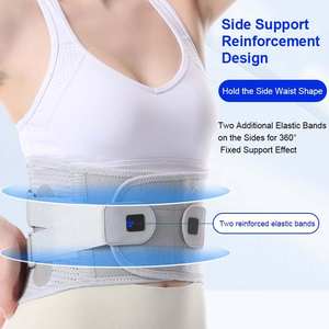 Transpirable ajustable Lumbar cintura soporte <span class=keywords><strong>de</strong></span> talla grande espalda Brace <span class=keywords><strong>pecho</strong></span> postura Corrector escoliosis espalda Brace gratis - Product Image 2