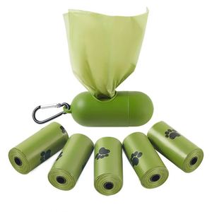 Sac à déjections pour animaux de compagnie biodégradable et respectueux de l'environnement, personnalisé en 2023, épaissi, jetable, pour chats et chiens - Product Image 2