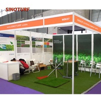 Fibrillée PE Décoration Murale Économique Herbe Pelouse Artificielle, Fausse Herbe Pour Le Marché de Dubaï