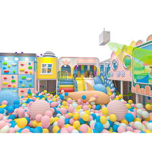 Famosas Instalaciones de Parque de Atracciones Combinado para Padres e Hijos - Área de Juegos Interior de Centro Comercial con Piscina de Pelotas, Tobogán <span class=keywords><strong>y</strong></span> Juegos Interactivos - Product Image 2