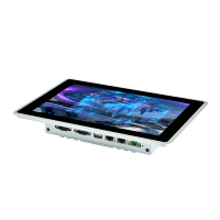 Tablette PC industrielle sans ventilateur TPC371 RK3562 avec extension d'E/S flexible, 1 TOPS NPU et protection contre l'inversion de polarité