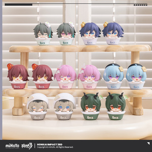 ฟิกเกอร์ <span class=keywords><strong>Honkai</strong></span> <span class=keywords><strong>Impact</strong></span> 3rd Noodle Stopper แบบสุ่ม ของแท้จากเกม Mihoyo น่ารัก ตกแต่งโต๊ะทำงาน ของขวัญ ของเล่น - Product Image 3