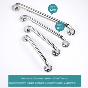 Thanh vịn bằng thép không gỉ 304 cho phòng tắm, thanh vịn nhà vệ sinh không rào cản, thanh vịn cho người khuyết tật, người già, ứng dụng cho phòng tắm - Product Image 4