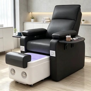Sillón de Spa para Pies, Sillón de Pedicura y Manicura, Moderno y Lujoso, Multifuncional, para Salón de Belleza - Product Image 1