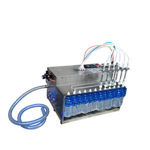 <b>Table</b> Top Desktop Automatic Liquid Filling Machine 6 Heads With Conveyor Belt for Perfume - Product Image 3
