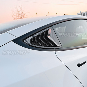 For Tesla <b>Model</b> 3 Body <b>Kit</b> Rear Window Side Vent Shutter Louver Cover Trim for Tesla <b>Model</b> 3 2024+ Car Accessories - Product Image 5