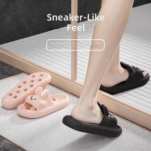 Pantuflas de <span class=keywords><strong>EVA</strong></span> para padres e hijos, de verano, para baño, a prueba de fugas, transpirables, para mujer, para interiores, de suela gruesa, antideslizantes, con dibujos animados bonitos - Product Image 3