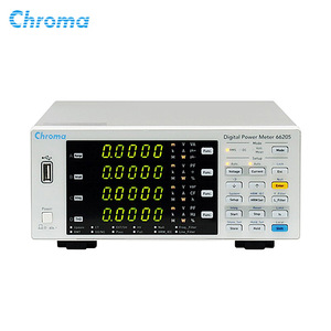 Compteur de puissance numérique Chroma 66205, instrument de mesure monophasé haute précision - Product Image 1