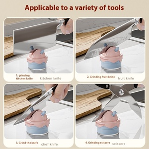 Amoladora de cuchillos rápida profesional <span class=keywords><strong>para</strong></span> el hogar, nueva ventosa <span class=keywords><strong>para</strong></span> helado, afiladores de <span class=keywords><strong>piedra</strong></span> <span class=keywords><strong>para</strong></span> cuchillos y tijeras - Product Image 4