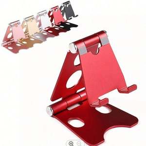 Wholesale Cheap Aluminum Phone Mount Desk Phone Mount Holder Hinge Adjustable Metal <b>Tablet</b> Holder <b>Stand</b> - Product Image 2