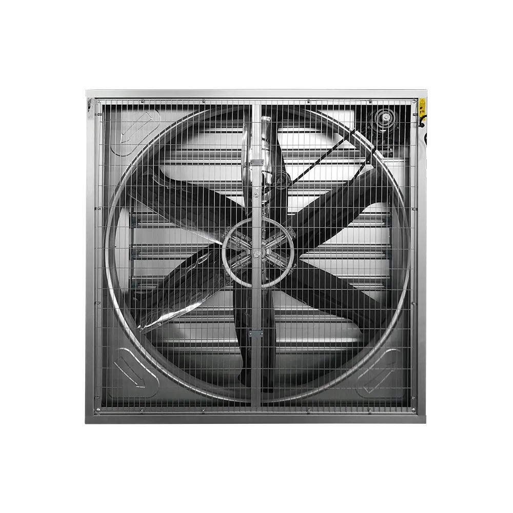 Ventilador de refrigeración de humidificación de 3 fases, ventilador de escape hidropónico de martillo pesado para agricultura, extractor de aire de presión negativa