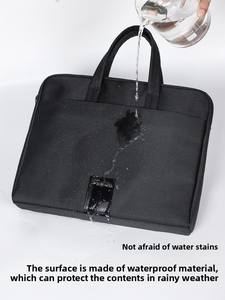 अनुकूलित थोक ऑक्फोर्ड जलरोधी और शॉकप्रूफ व्यवसाय फ़ाइल बैग ब्रीफकेस लैपटॉप बैग - Product Image 2