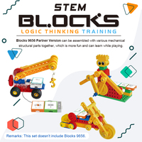 Juego de Construcción Fotoeléctrico STEM para Niños, Juguetes de Entrenamiento de Pensamiento Lógico, Kit de Bloques Electrónicos DIY, Juguete Educativo