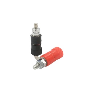 เทอร์มินัลบล็อกลำโพง JS-910B เทอร์มินัลบล็อกแบบ Banana socket ขนาด 4 มม. จากโรงงาน - Product Image 1