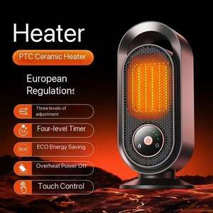 Calentador Eléctrico Pequeño para el Hogar, Temperatura Constante, Ahorro de Energía, Protección de Apagado Automático - Product Image 6