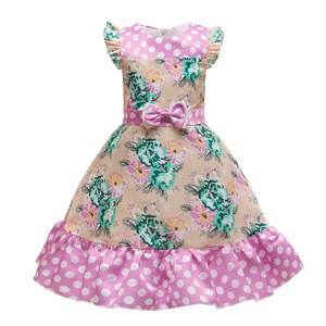 Nuevo Vestido Infantil para Fiesta, Vestido de Princesa con Estampado de Varias Capas para Niña de 2 Años, Vestido de Boda para Bebé - Product Image 3
