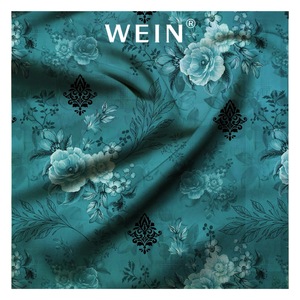 WI-B28 Newest Woven Poly Digital Custom <strong>Printed</strong> Muslin Crepe Koshibo <strong>Fabric</strong> For Muslin Dress - Product Image 2