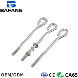 สายสมอเรือสแตนเลสสำหรับ M6ขัดเงาชนิด J/9สายสมอคอนกรีตสลักเกลียวประเภทผลิตภัณฑ์สังกะสี-แมกนีเซียม - Product Image 4