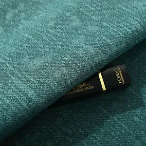 Factory Supply 90% Blackout High Density Backside Silk Style Solid Cotton Sunshade Fabric Curtain