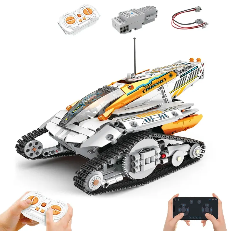 Reobrix 99001 MOC Mars Perseverance Rover Space Exploration Car Collectors Universe RC Plastic Building Blocks Brick Set Toys