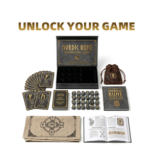 <span class=keywords><strong>Carte</strong></span> dei Tarocchi con Simboli Antichi, Ecologiche, Personalizzate, Delicate sulla Pelle, Non Tossiche, <span class=keywords><strong>Carte</strong></span> da Gioco per Lettura Energetica - Product Image 2